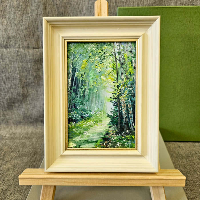 Картина "Лес" 10х15