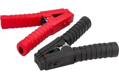 Зажим крокодил Онлайт 200 мм 500А красный+черный 2шт 38420