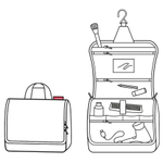 Сумка-органайзер toiletbag xl baroque taupe