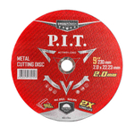 Диск отрезной по металлу P.I.T. 230x22,2 мм (ACTW01-2302)