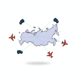 Доставка по всей России