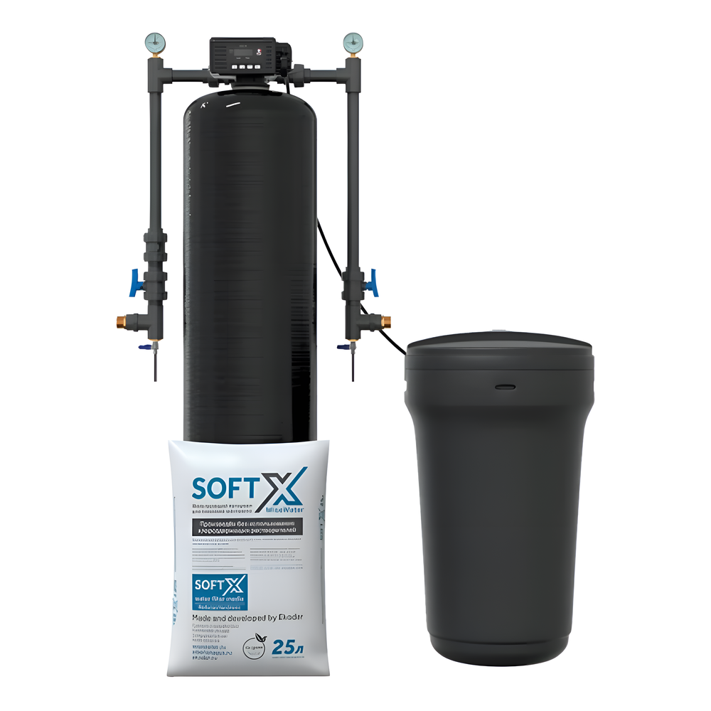 Система умягчения воды со смолой, SCA19 SpaceAqua Soft 1354 FR1M SoftX