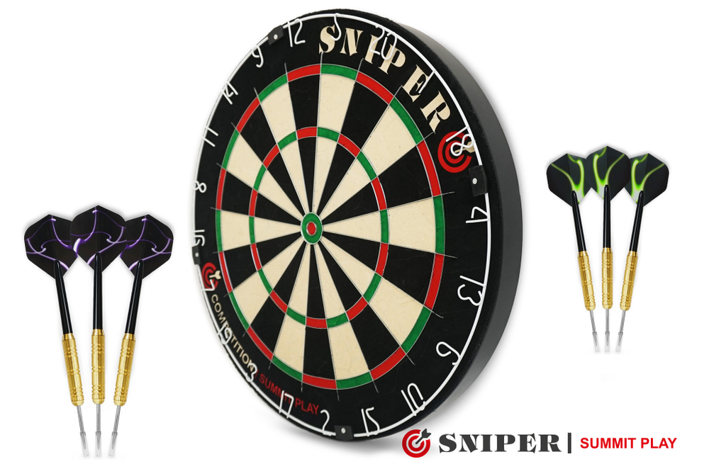 Комплект для игры в дартс SNIPER Summit Play Competition