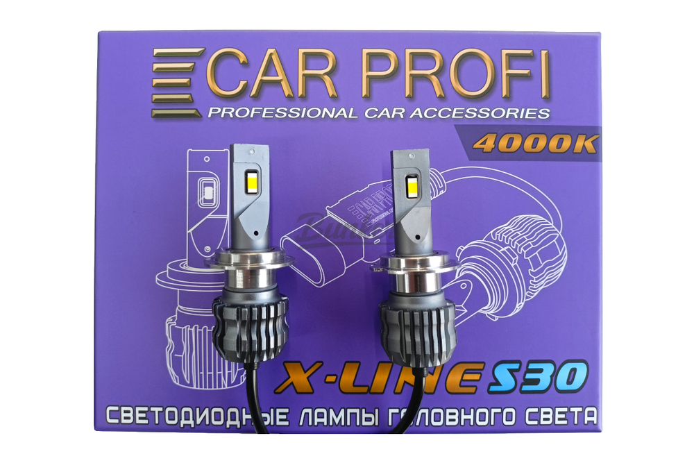 Светодиодный головной свет CP-S30 H7 CSP 4000K