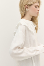 Блуза с воротником