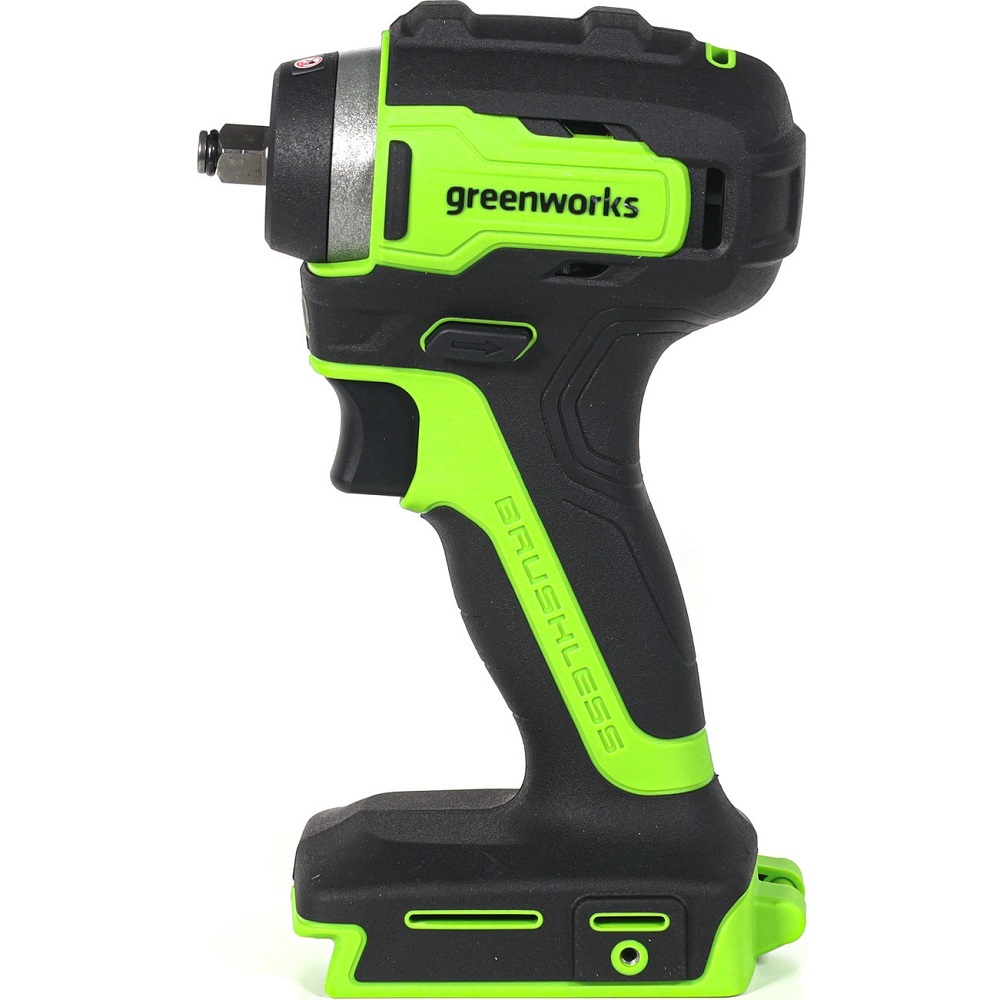 Гайковерт аккумуляторный GREENWORKS G24IW200 24 V без акб и з/у   3803607