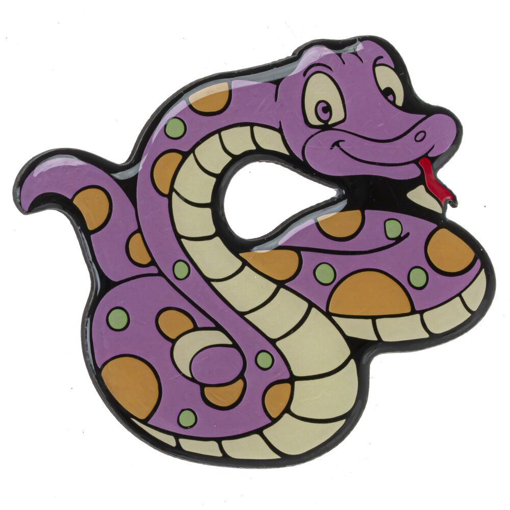 GAEM Магнит "Змея", 1L7 W0,3 H7 см, 12в.