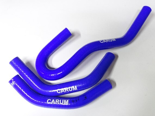 Патрубок печки /Г-4111 NEXT дв. ЯМЗ-5344-20/ (3 шт) силикон (CARUM)