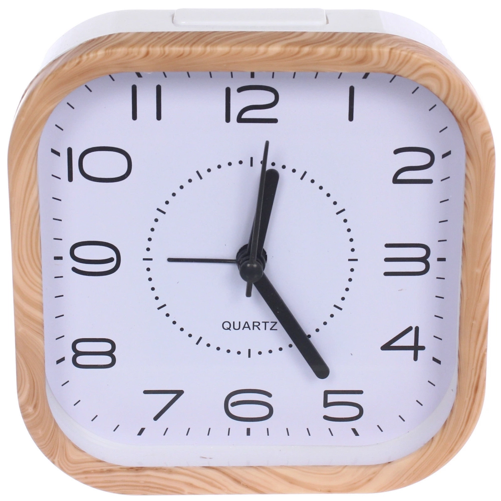 Будильник «Делия» 11*11*4см, микс цветов