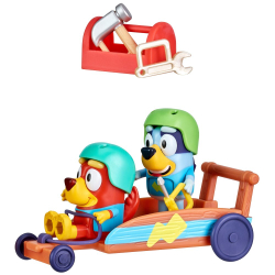 Bluey Blue/ Go-kart + 2 фигурки собак/ BLU17357