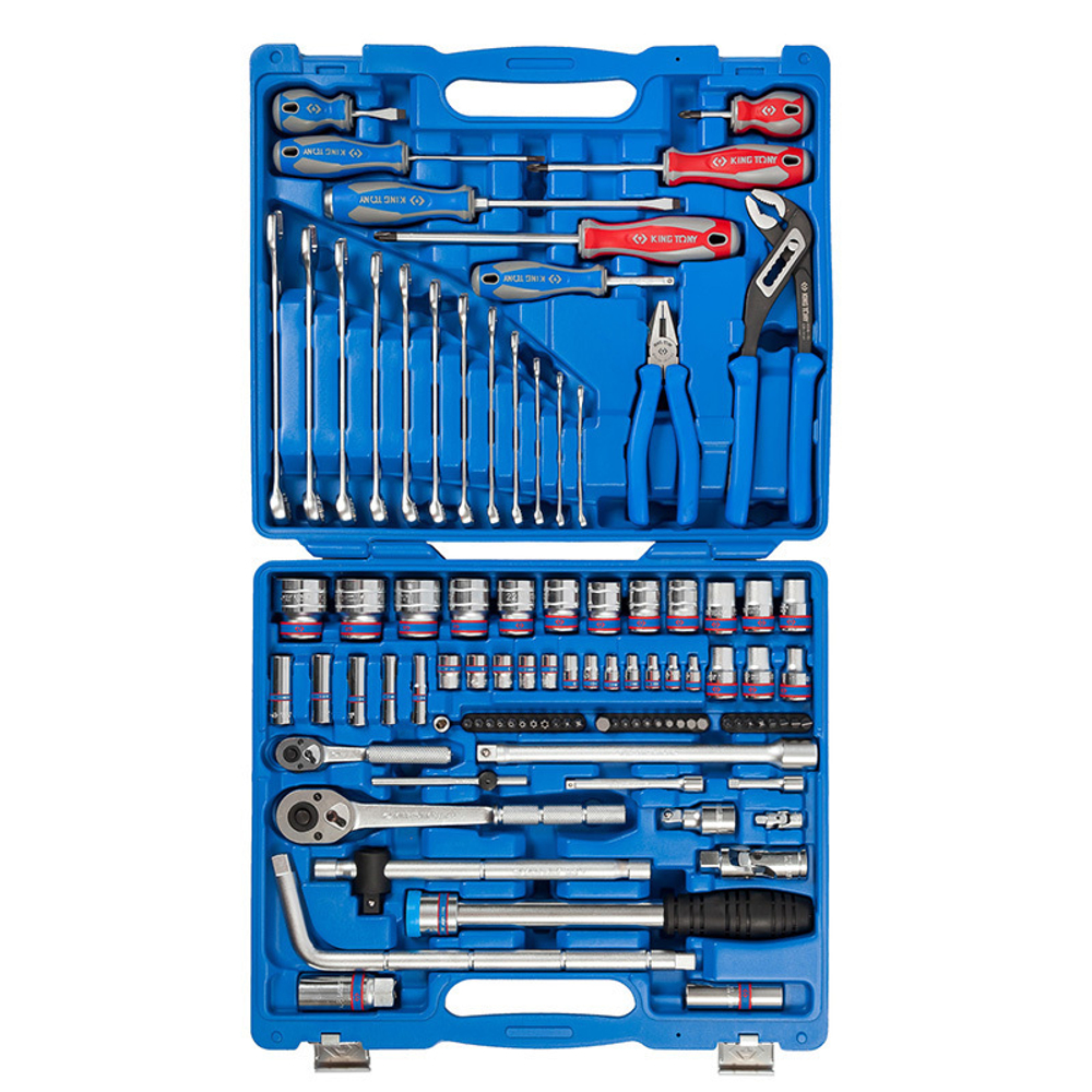 KING TONY (7598MR) Набор инструментов универсальный, 97 предметов