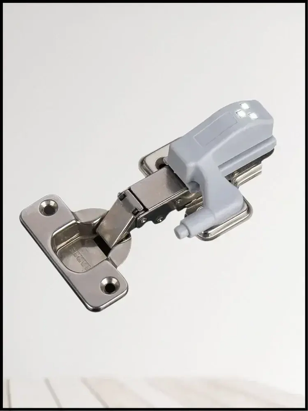 Светильник на мебельную петлю, подсветка для шкафа, нейтральный свет, на батарейках 8 шт