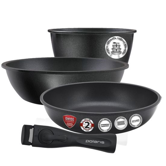 Набор посуды POLARIS EasyKeep 4D