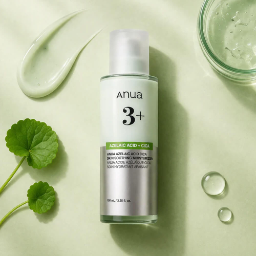 Anua Azelaic Acid CICA Skin Soothing Moisturizer успокаивающая эмульсия с 3% азелаиновой кислотой