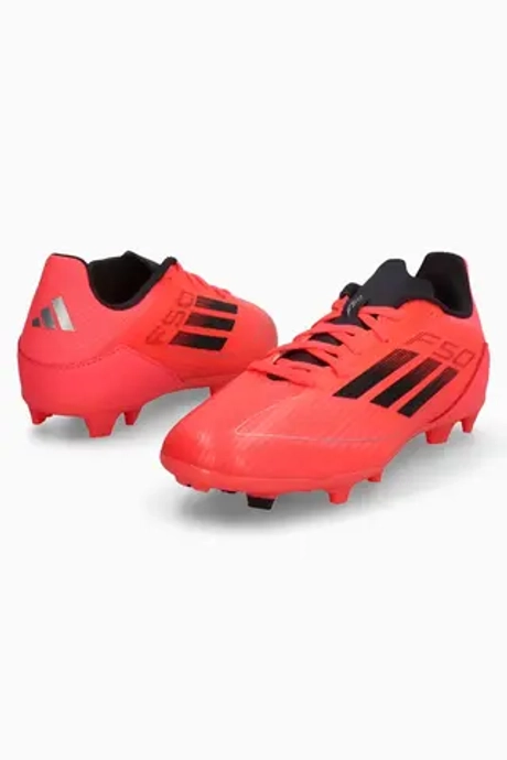 Бутсы adidas F50 League FG/MG Junior - красный