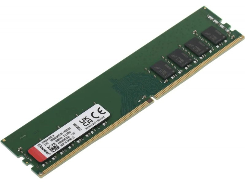 Оперативная память Kingston Value KVR26N19S8/16, DDR4 1х 16ГБ 2666 МГц, DIMM, RTL