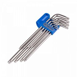 KING TONY (20319PR) Набор Г-образных Torx, T10-T50, длинные, 9 предметов