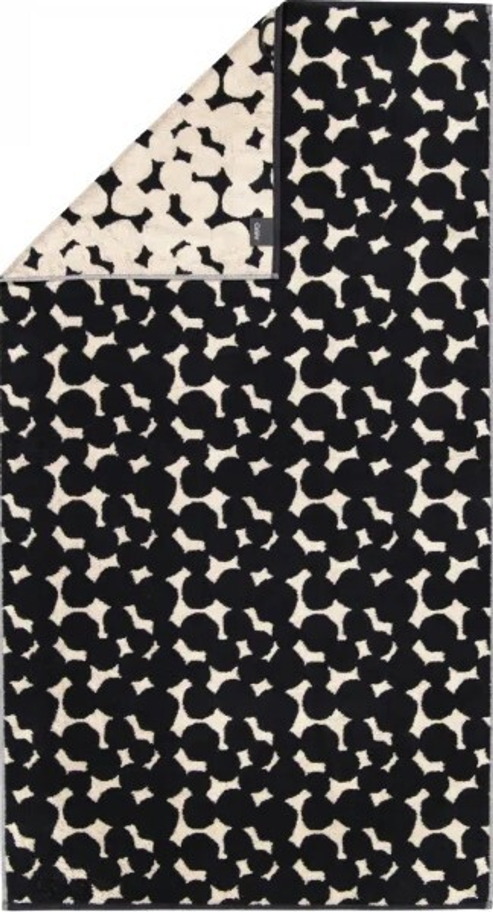 Полотенце 70х140 Cawo 6224 черное