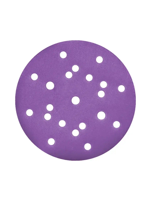 150мм P600 10шт. Шлифовальный абразивный круг для шлифовки под липучку Minamo Heavy Duty PF