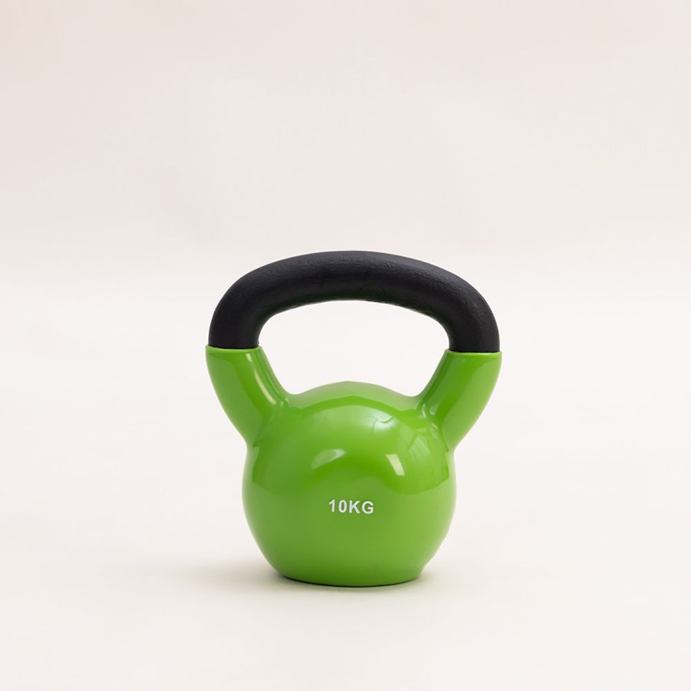 Гиря 10 кг PVC (green)