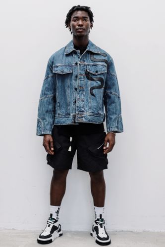 Джинсовая куртка V-RO