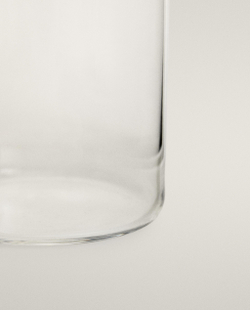 Zara Home стакан из стекла, цвет прозрачный, 14 см
