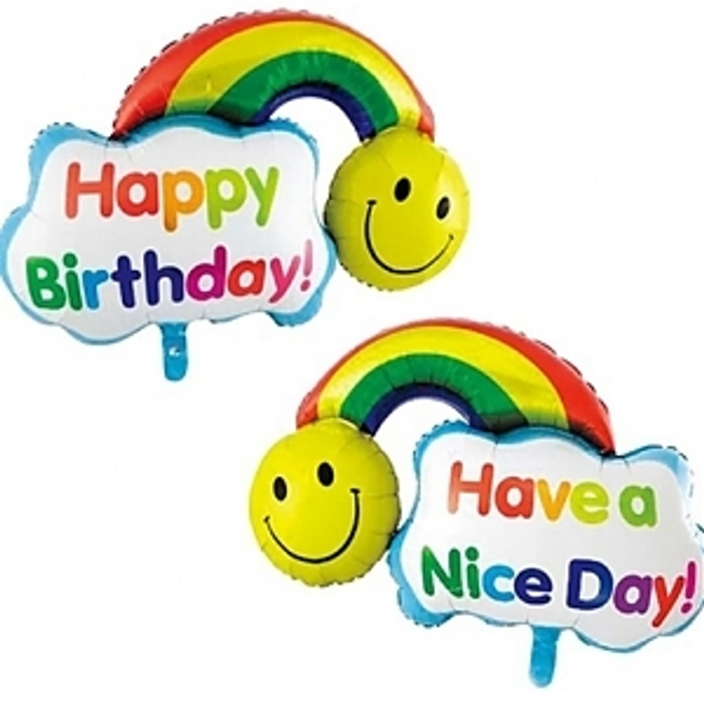 К Мини-фигура Смайлик с радугой (16''/41 см)