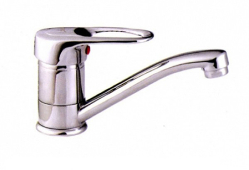 Смеситель для кухни 40к L4528-В Ledeme с отв, силумин