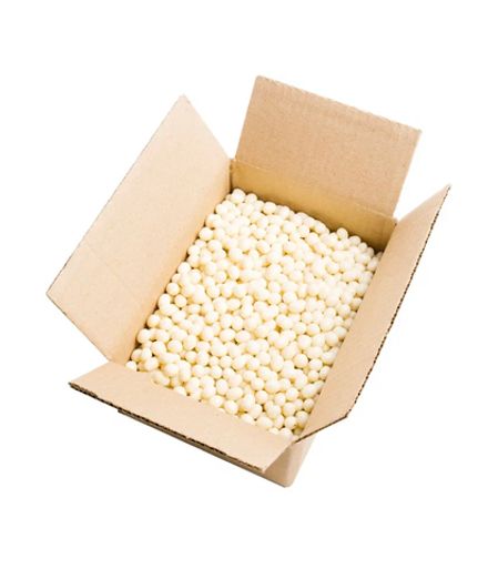 Драже КЕДРОВОЕ в белом шоколаде / гофрокороб / 1 кг / Солнечная Сибирь