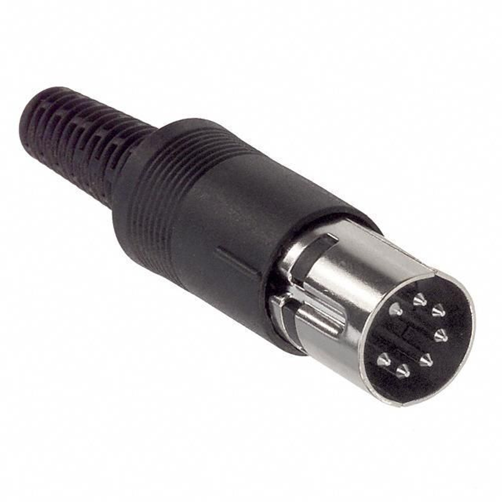 DIN 7 pin - Jack 3,5 кабель-переходник соединительный штекер-штекер 150 см AUX