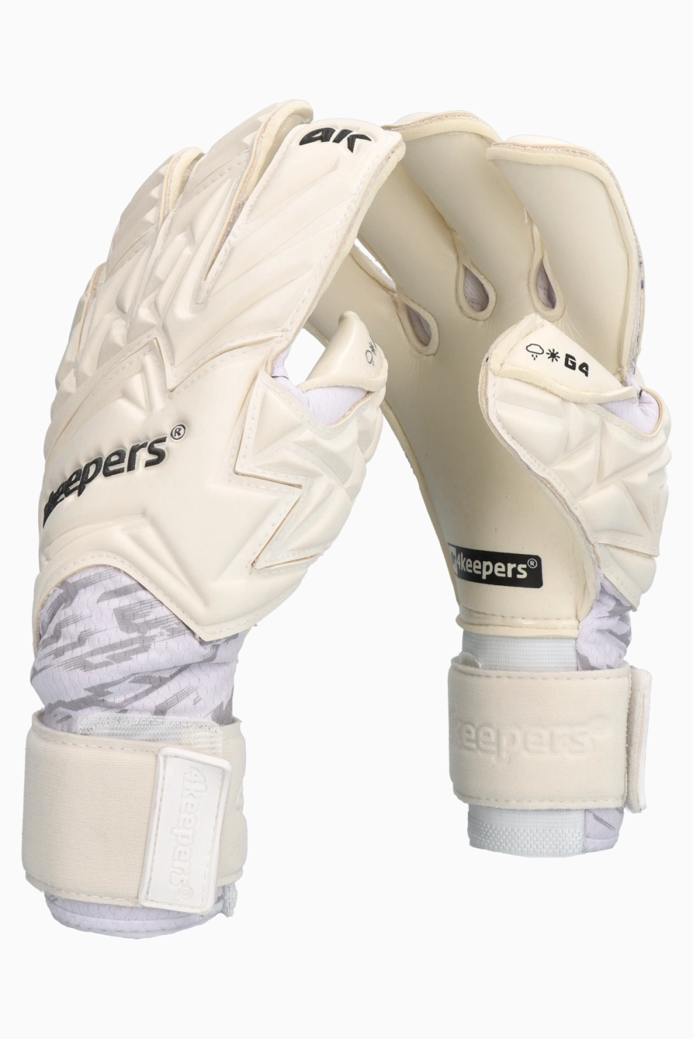 Вратарские перчатки 4keepers Force V1.25 RF2G - белый