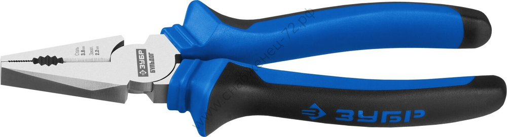ЗУБР 200 мм, Плоскогубцы, Профессионал (2201-1-20)