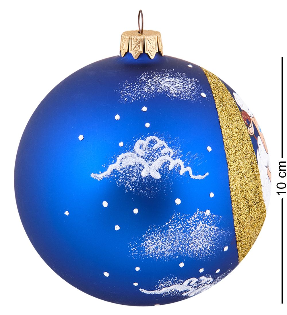 Элита НФШ-1456/2 Ел.украшение Шар «Барашек на месяце» 100 мм