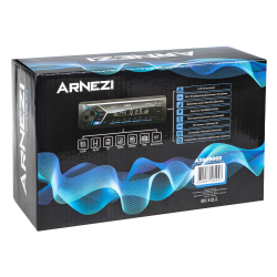 Автомагнитола ARNEZI Wave P2 4х25Вт (Bluetooth, FM, AUX, USB, TF, Remote) / A2009003