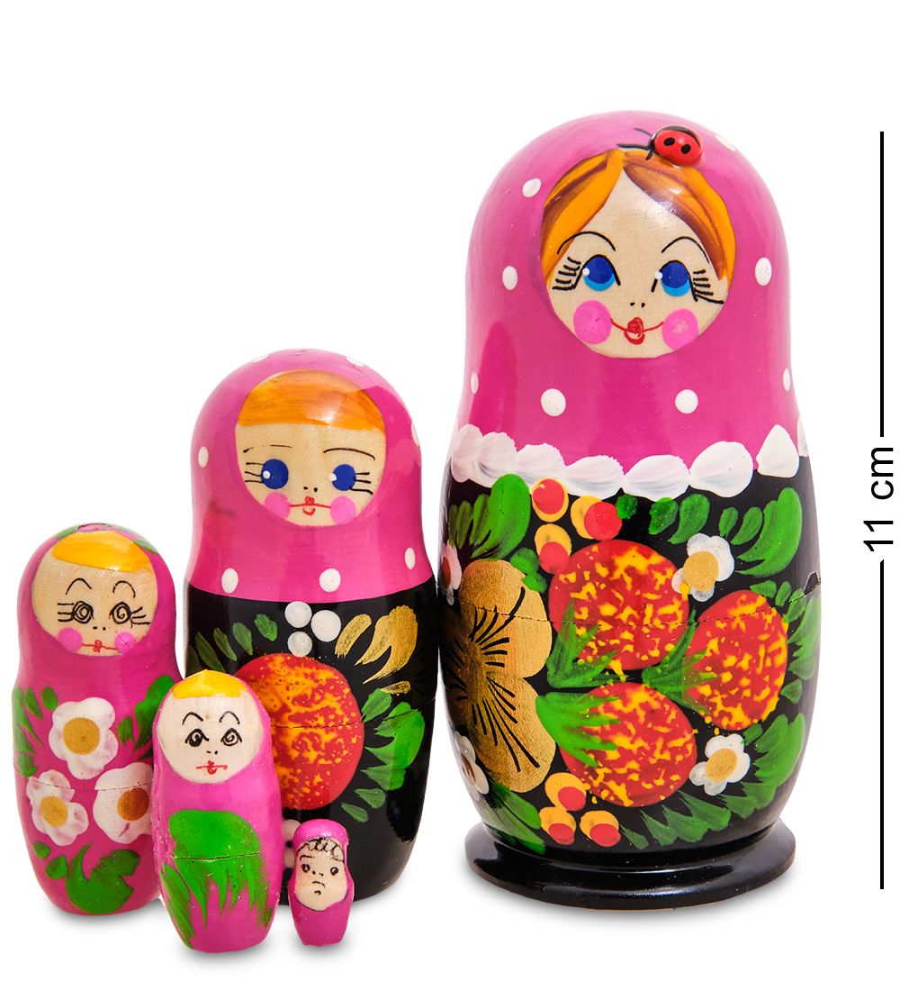 Народные промыслы МР-27/20-C Матрешка 5м «Настюша» мал.