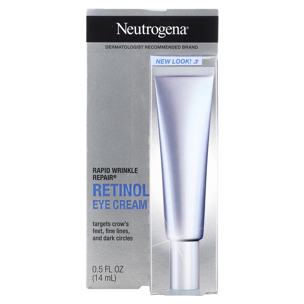 Neutrogena, Rapid Wrinkle Repair, восстанавливающий крем против морщин ускоренного действия, 14 мл (0,5 жидк. унции)
