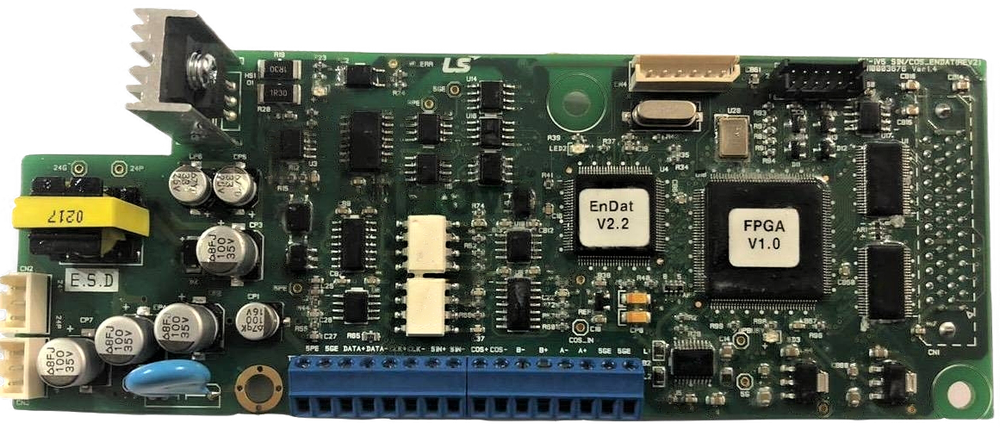 Плата энкодера ENDAT-SIN/COS XT-V5M2 (SV-IV5),  LS Industrial Systems (LG).