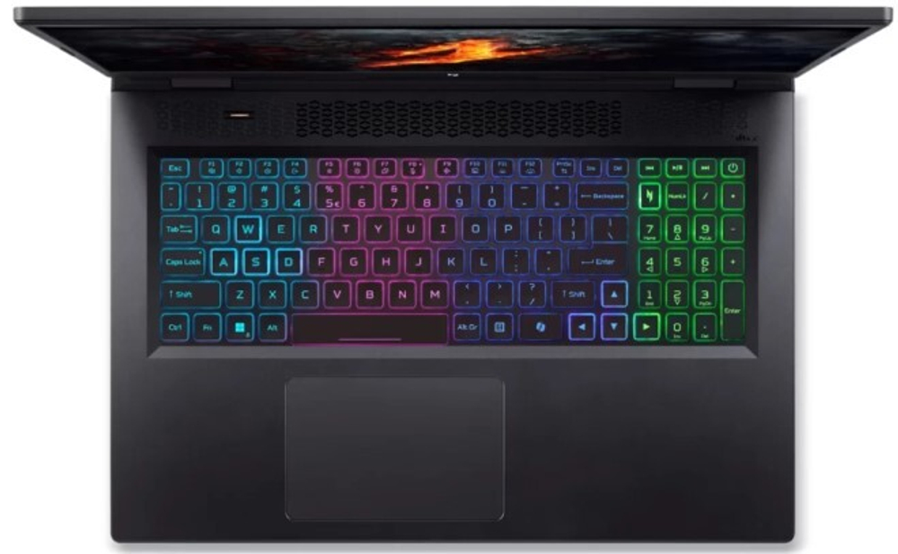 Ноутбук  Acer Nitro AN17-42-R6JV 17.3 ", Ryzen 7, 32 Гб RAM, 1 Тб SSD, GeForce RTX 4060, Черный