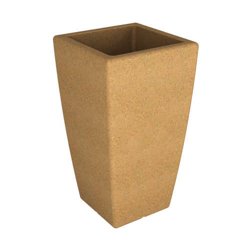 Кашпо "Flox" P 900 песочный гранит ЭкоПром(500x500x900см;10кг;Песочный гранит) - арт.557101