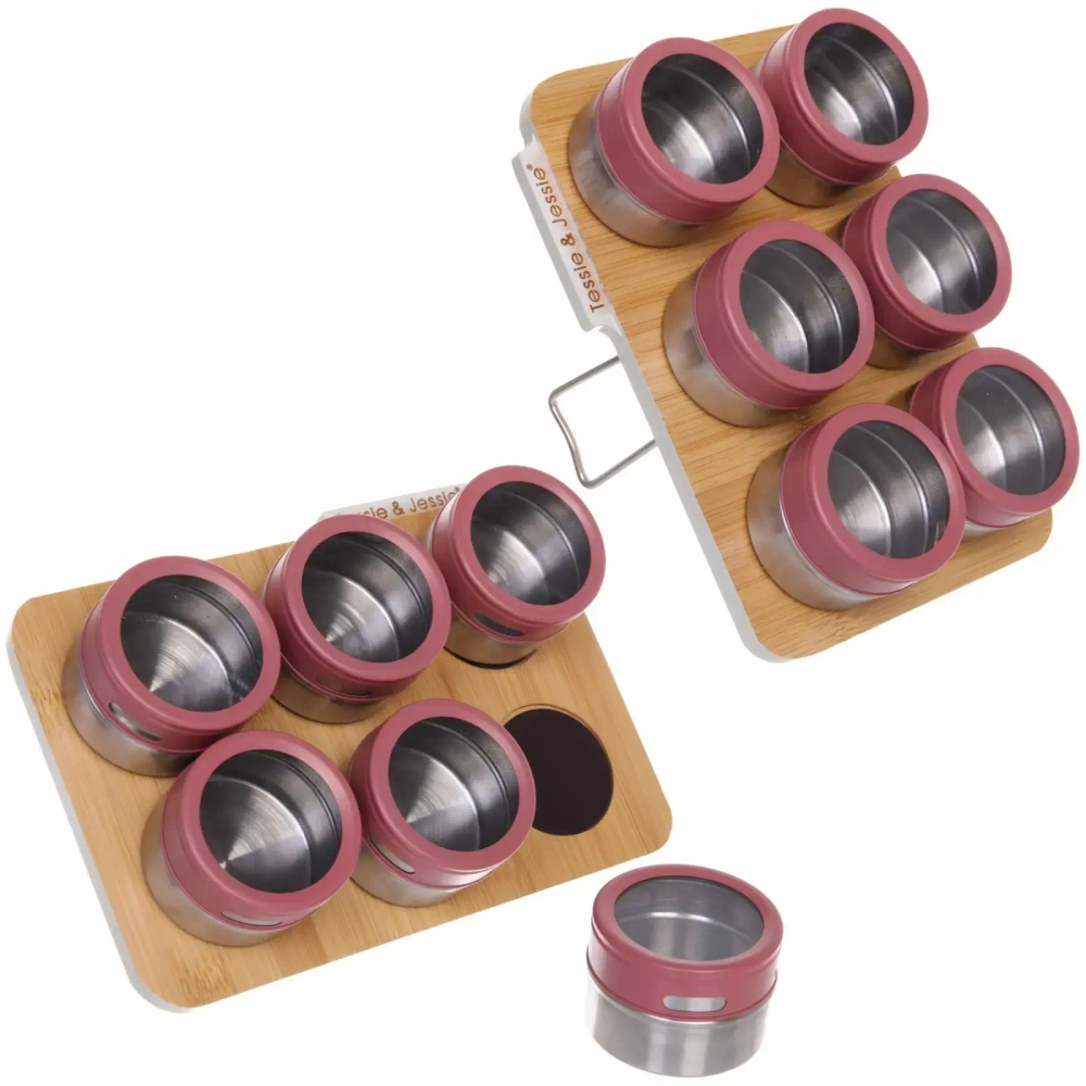 Набор емкостей для специй «O'lala» 6шт на подставке 23*16.5см