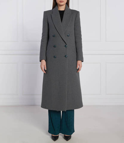 Хлопковое пальто Patrizia Pepe - серый(2O0014 A175)