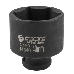 Головка ударная 40мм (6гр.),1/2'' Forsage F-44540