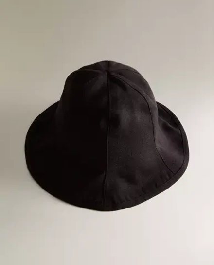 ZARA HOME ПЛЯЖНАЯ ПАНАМА ИЗ ХЛОПКА, КОРИЧНЕВЫЙ