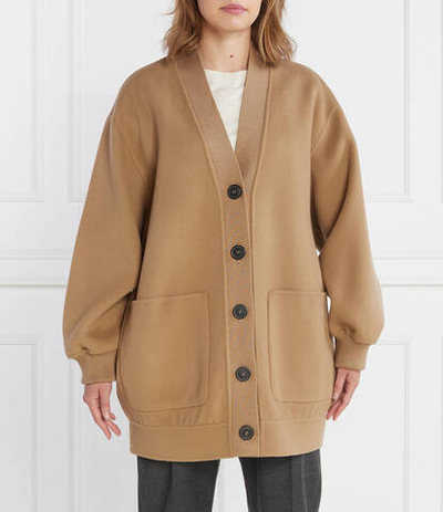 Пальто ZELMA Weekend MaxMara - светло-коричневый(508603396)