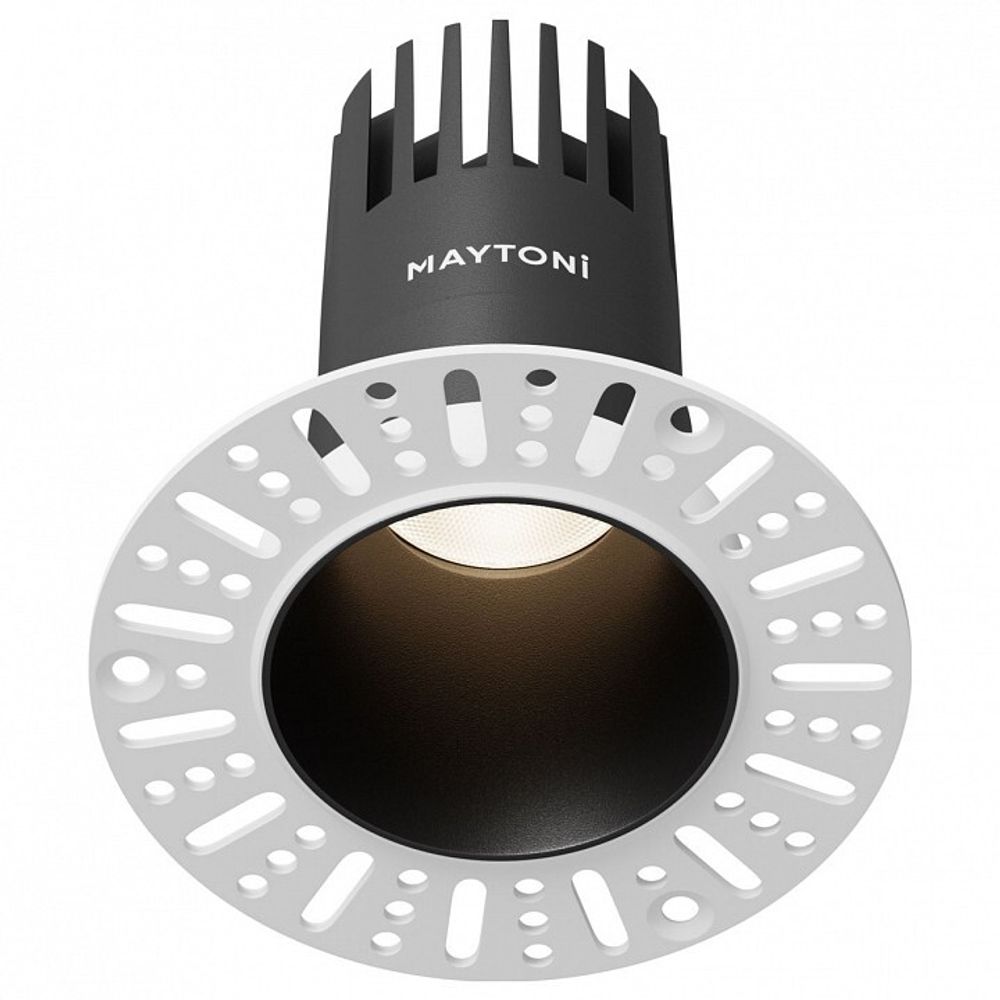 Встраиваемый светильник Maytoni Dip DL120-10W-4K-TRS-B