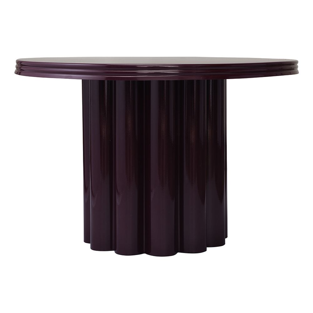 Столик кофейный Vivlend, Ø57 см, ночная слива