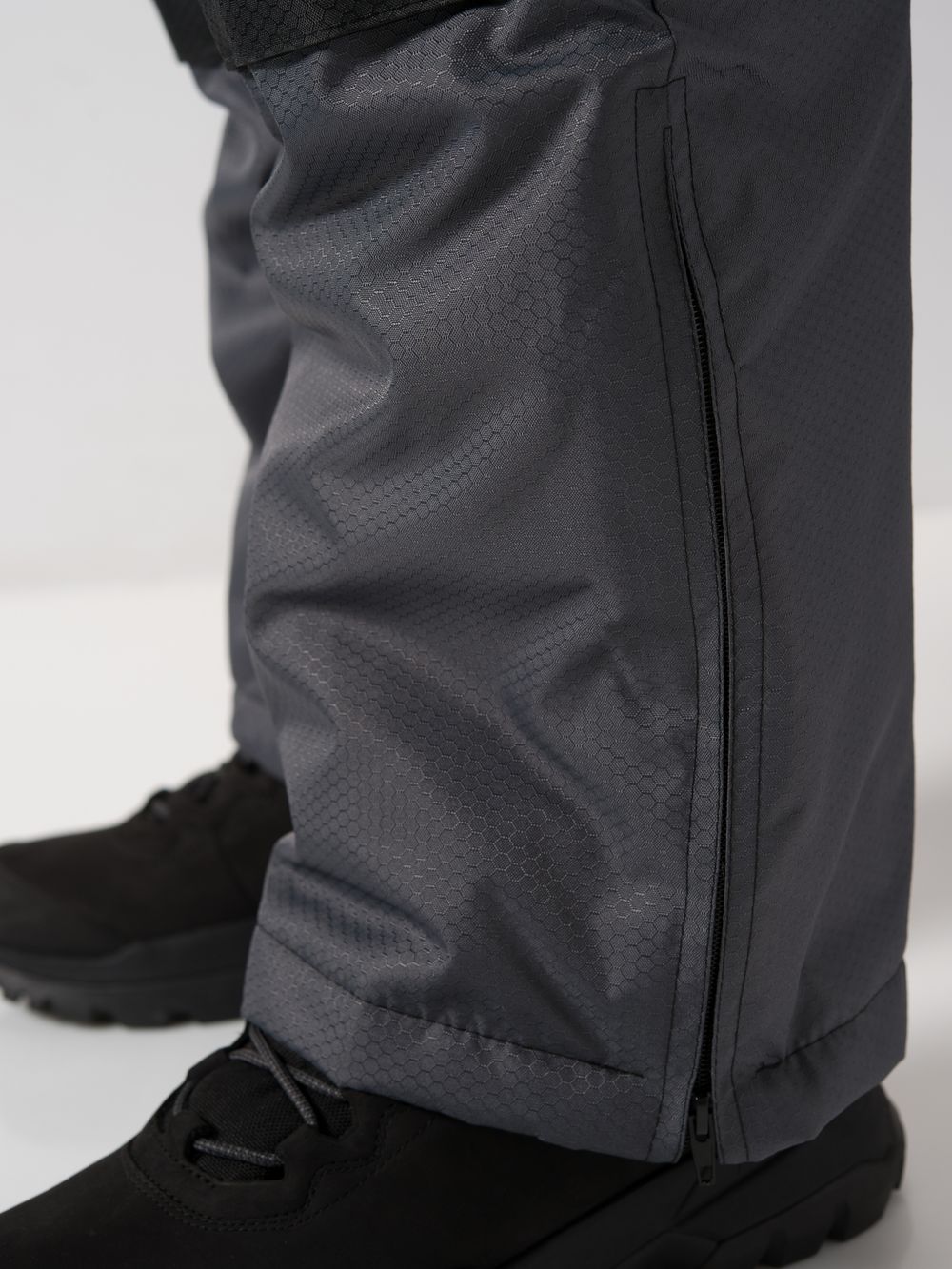 Костюм зимний Полюс ткань Cell цвет Серый/Черный