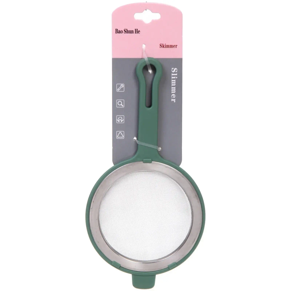 Сито металлическое в пластиковой оправе 10*19см