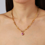 Колье Dyrberg Kern LISANNA SG LIGHT ROSE 420060 R/G