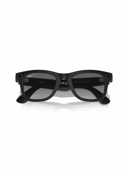 Умные очки Ray-Ban Wayfarer (RW4006) 50 размер, Matte Black, Polar Gradient Graphite (601ST350)